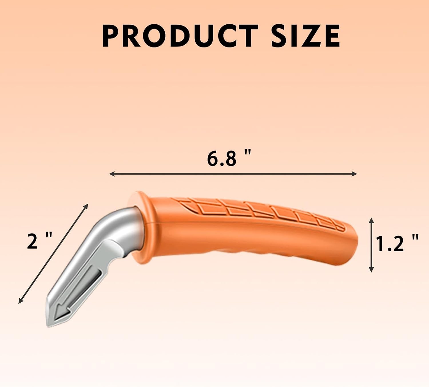 2 Pack Car Handle Assist for Elderly Door Easy Sit to Orange