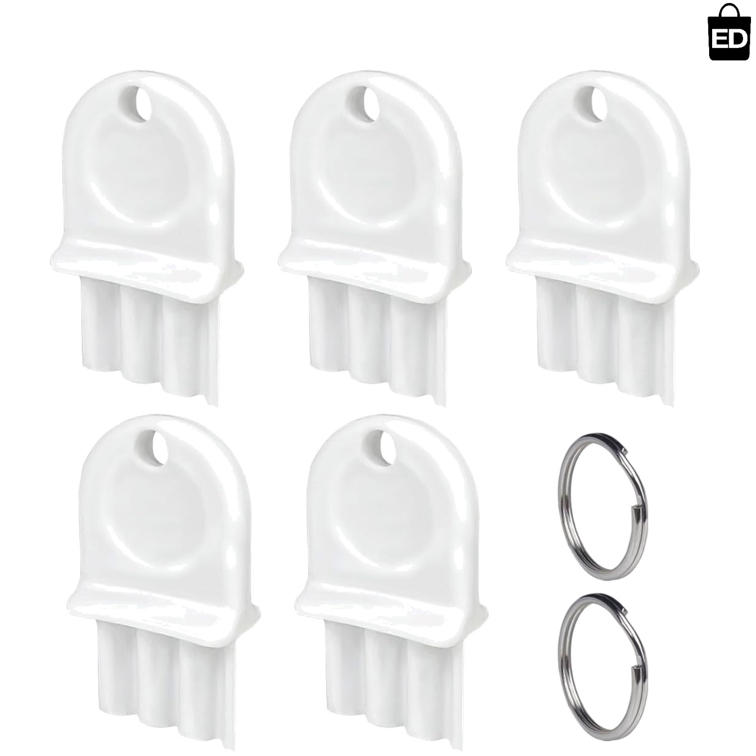 Universal Dispenser Key 5 Pack - Reliable Toilet & Paper Towel Replacement Keys