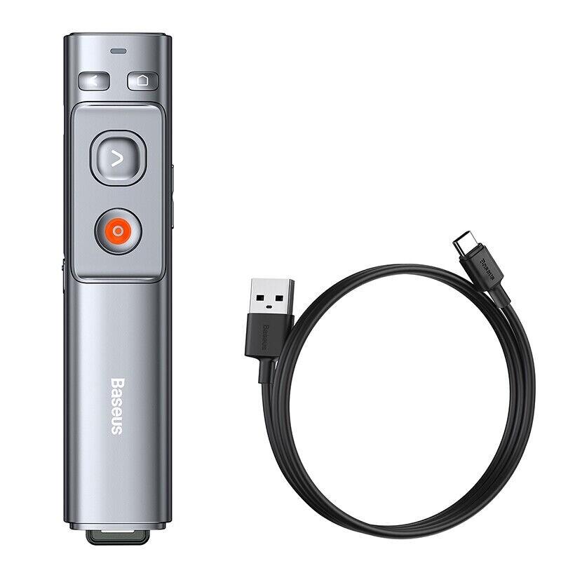 Baseus Wireless USB Powerpoint Presentation PPT Flip Pen Laser Pointer Clicker