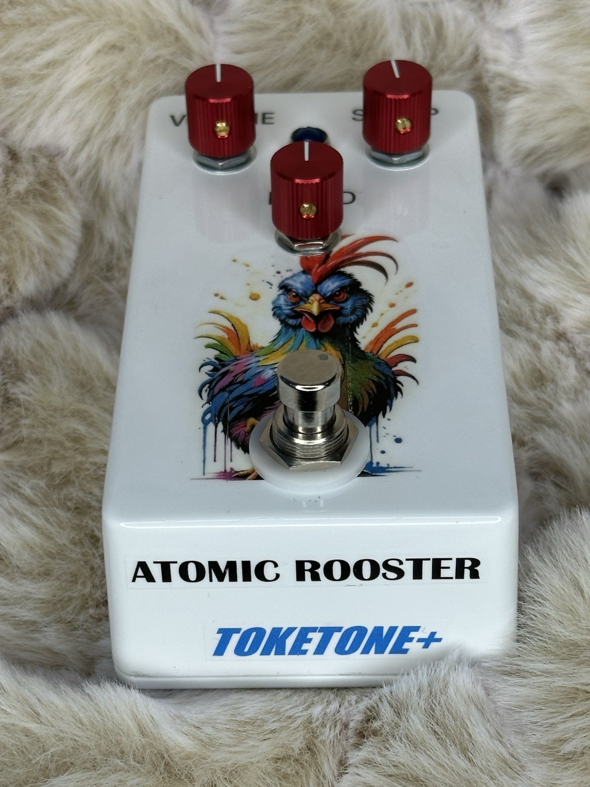 Toketone+. Atomic Rooster. Handmade Clone Of The Daredevil Pedals Atomic Cock