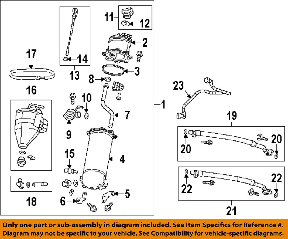 GM OEM 06-19 Corvette Cooling Oil Cooler-Oil Tube 12603284