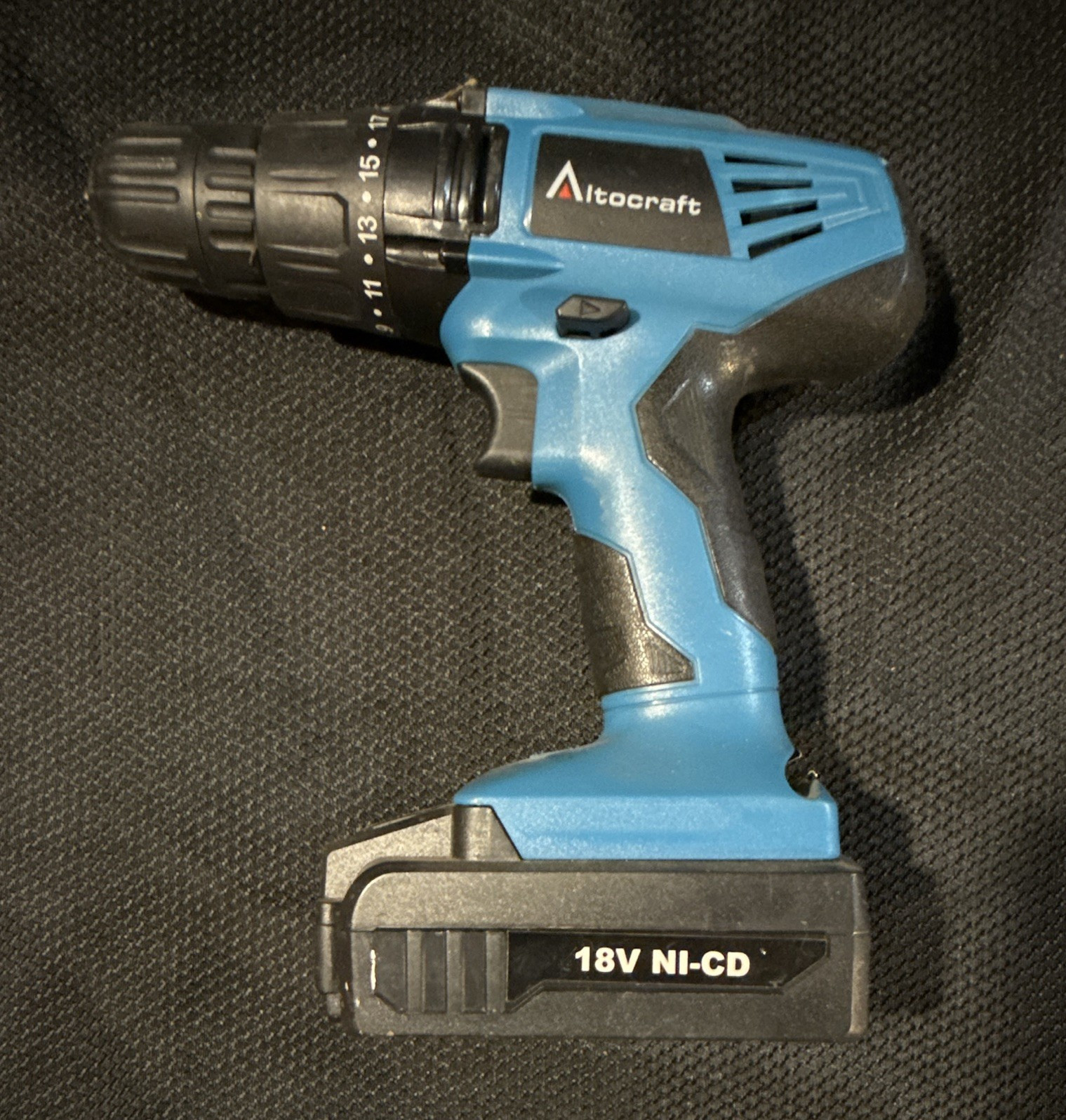 Altocraft 241-9900 18V Cordless Drill 3/8in Keyless Chuck w/ Battery + Charger