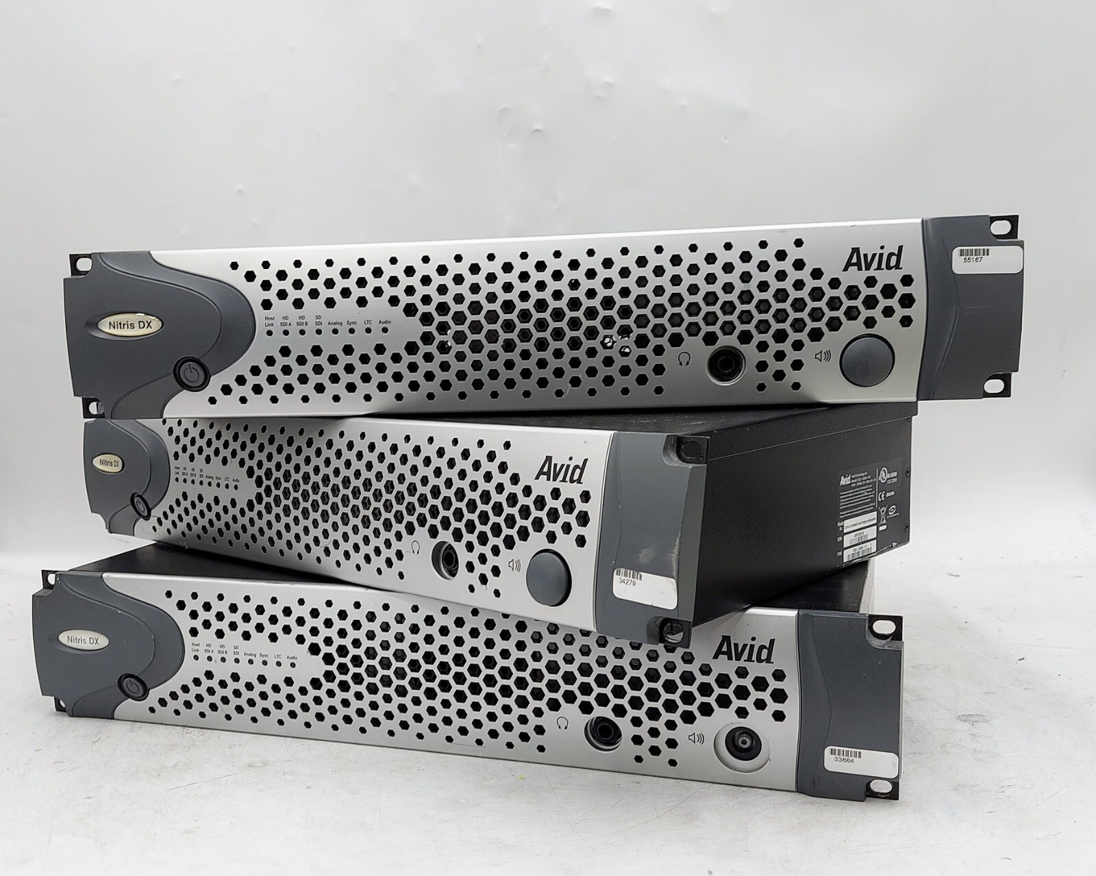 LOT OF 3 Avid Nitris DX 7020-20084-XX Media Composer 7020-20084