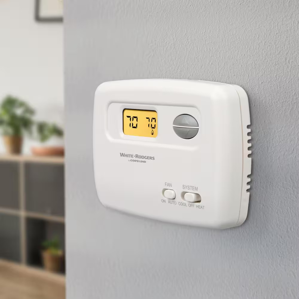 White-Rodgers 70 Series Classic, Non-Programmable, Single Stage (1H/1C) Thermost