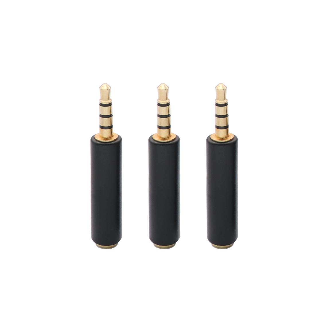 QiCheng&LYS 3.5 mm to RCA AV CTIA and OMTP 3.5mm Male Female Adapter