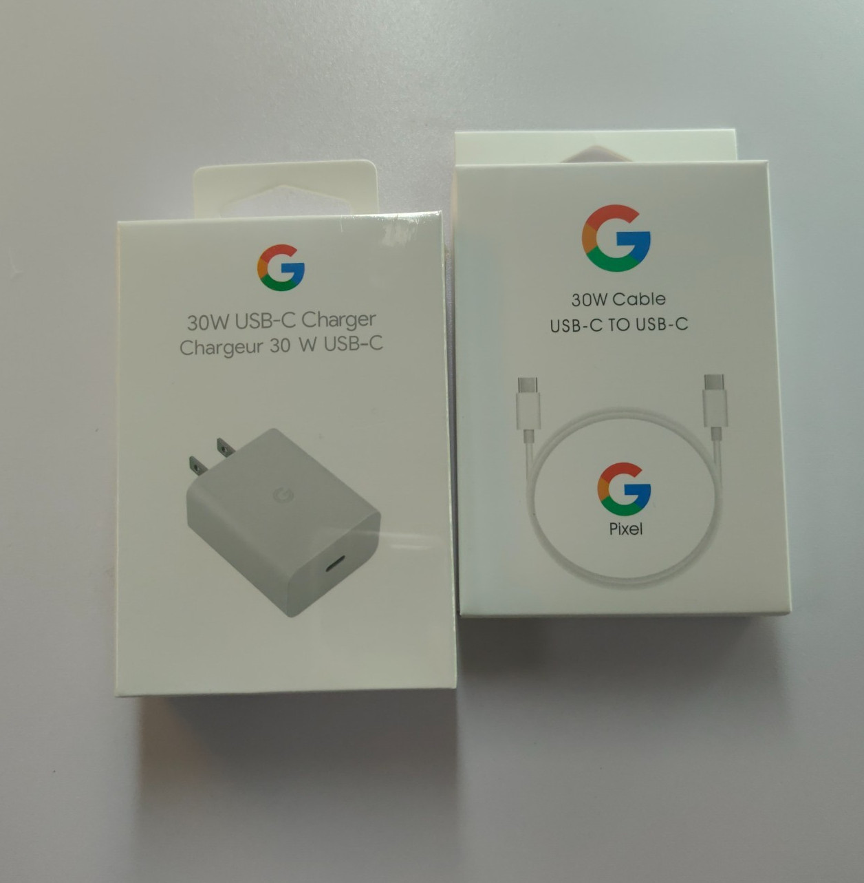 USA Google 30W Fast Wall Charger/Type-C to C Compatible Google Pixel 6/7/8/9 PRO