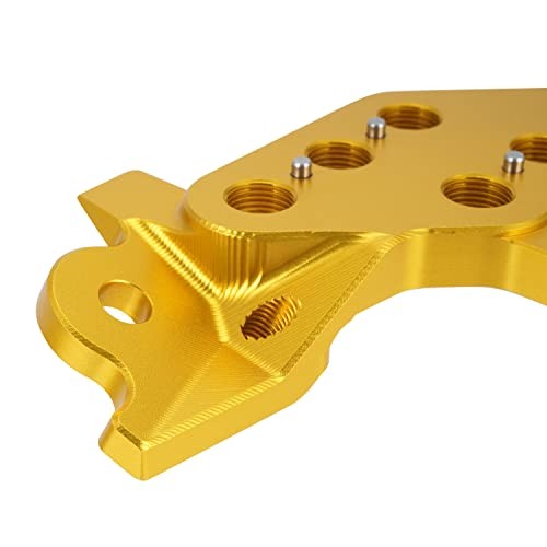 Foot Peg Brackets for Surron Light Bee,CNC Adjustable 7075 Aluminum black