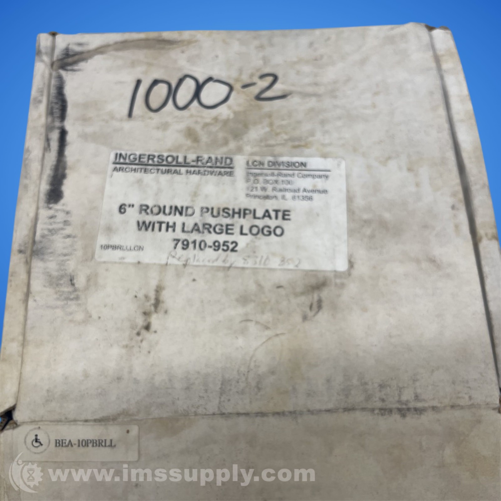 LCN 7910-952 6" Round Actuator FNOB