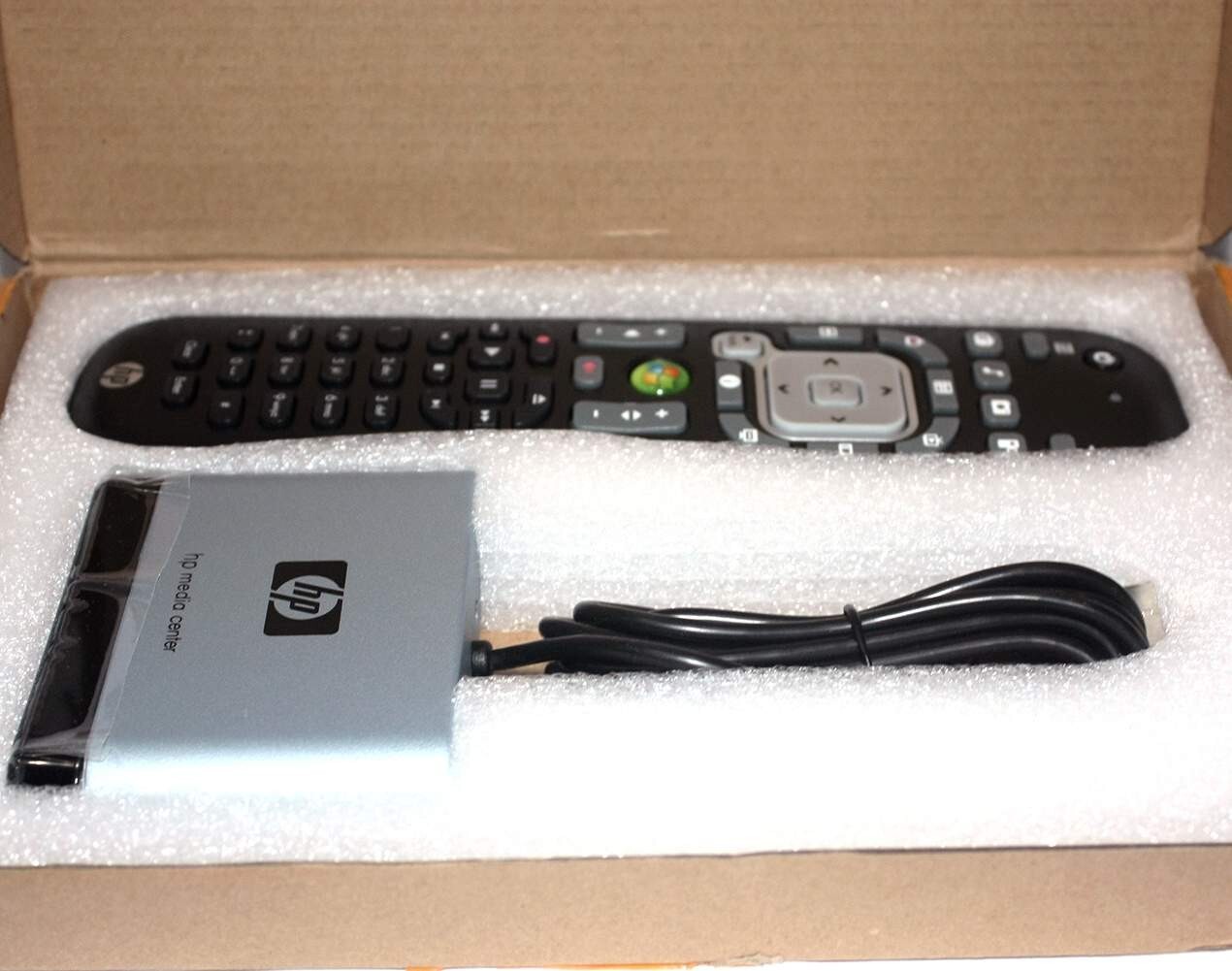 HP MCE Combo Kit Microsoft Windows Media Center Remote Control + USB IR Receiver