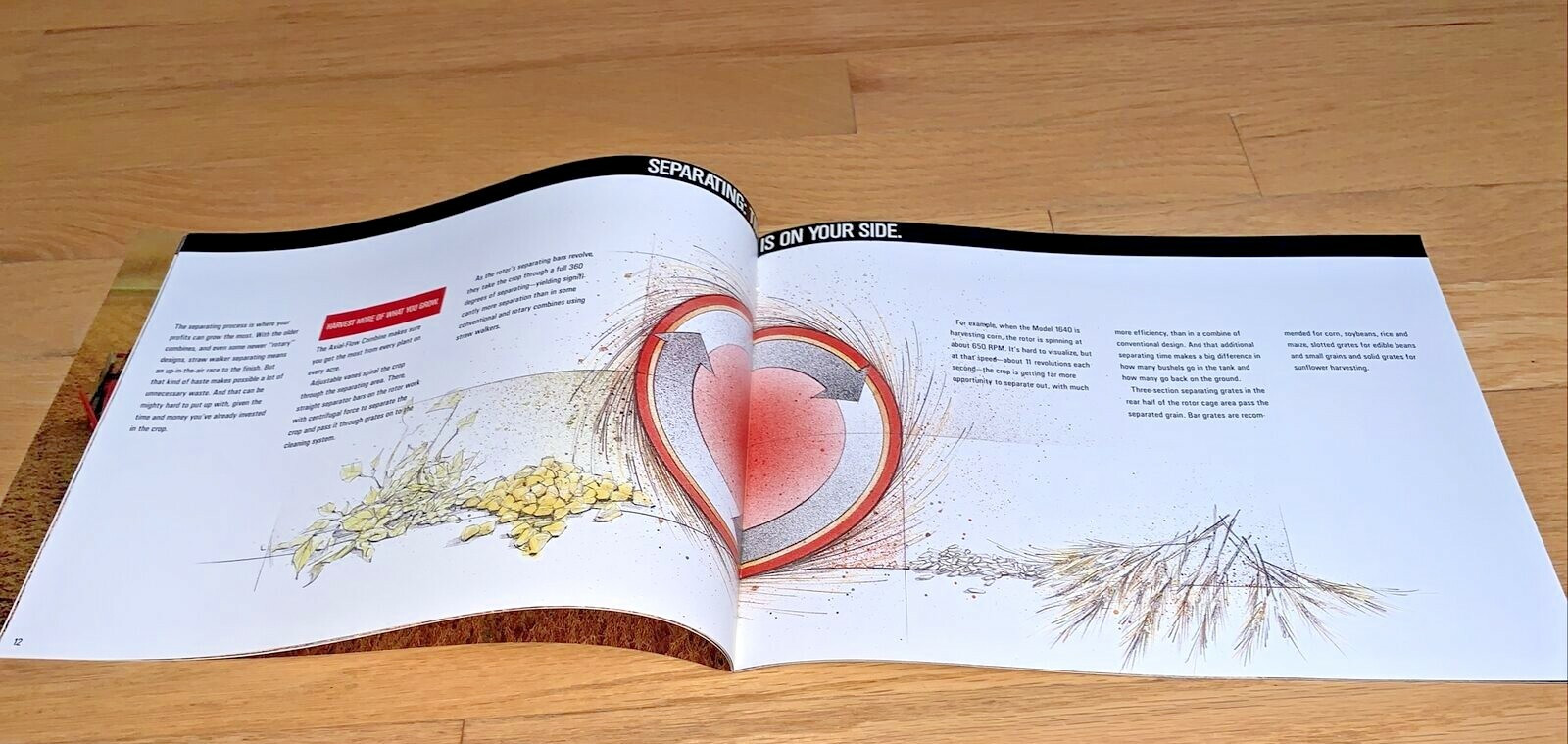 CASE INTERNATIONAL AXIAL FLOW COMBINES Brochure