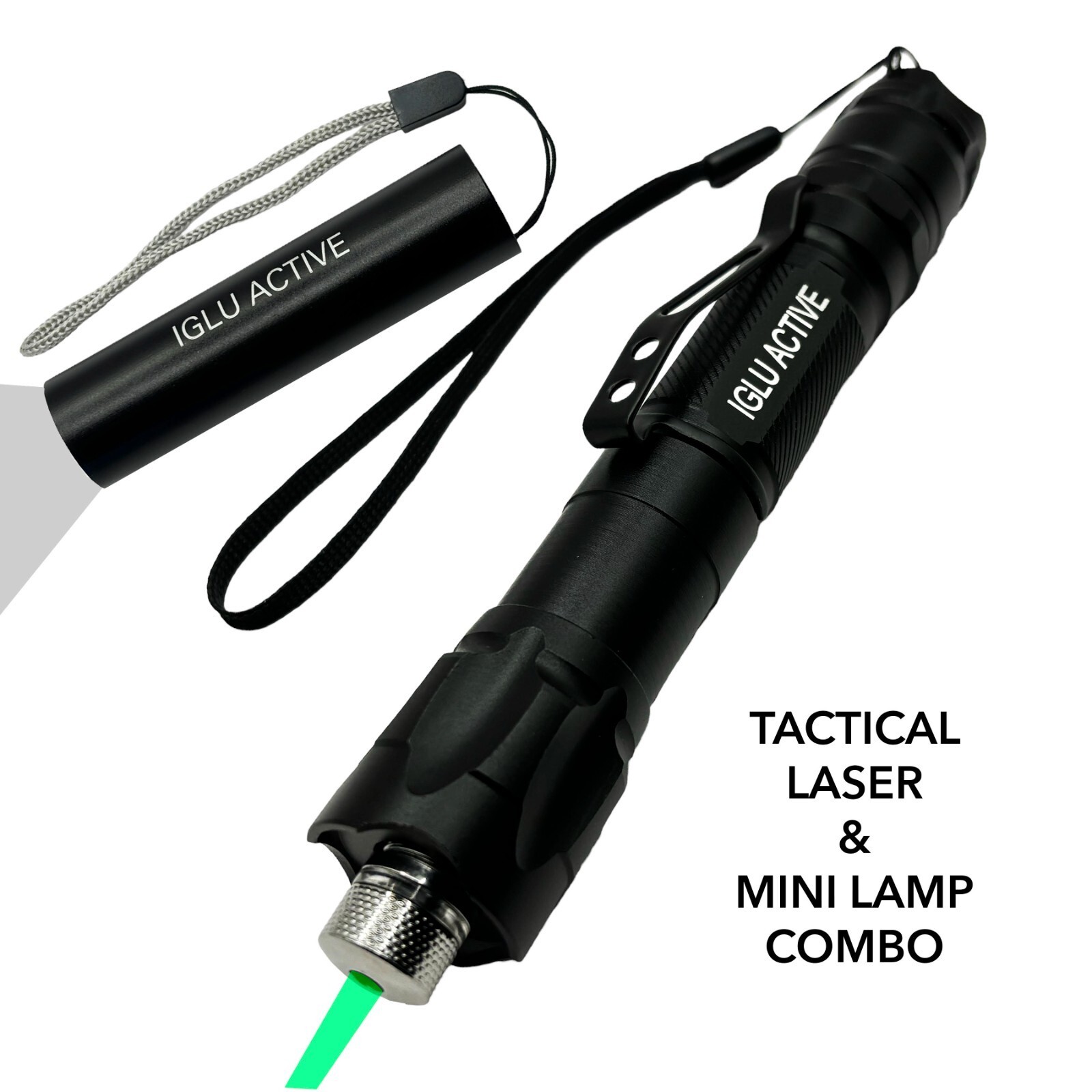 Green Laser Pointer High Power & Free Pocket Flashlight And Case