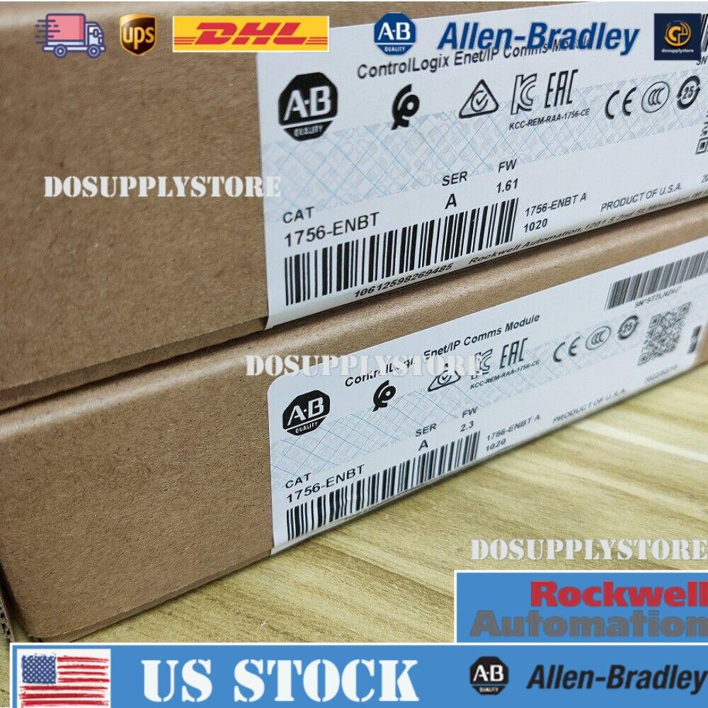 NEW- Sealed AB 1756-ENBT SER A ControlLogix EtherNet/IP Module 1756ENBT USA