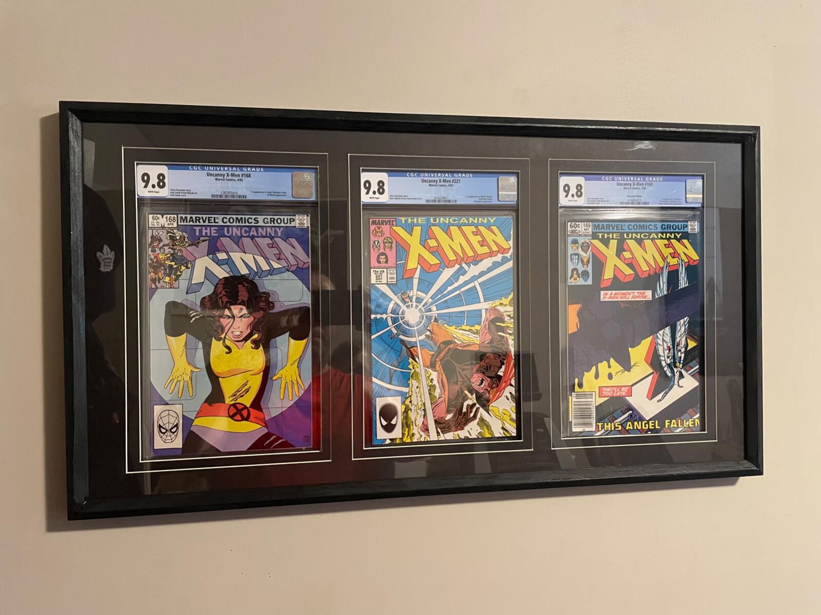 CGC Graded Comic Book Display Case 1x3  - Picture Frame - Reg Acrylic Window