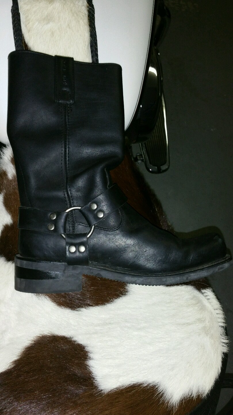 Men's Harley Davidson Thornton - Black - Width: med - Boots
