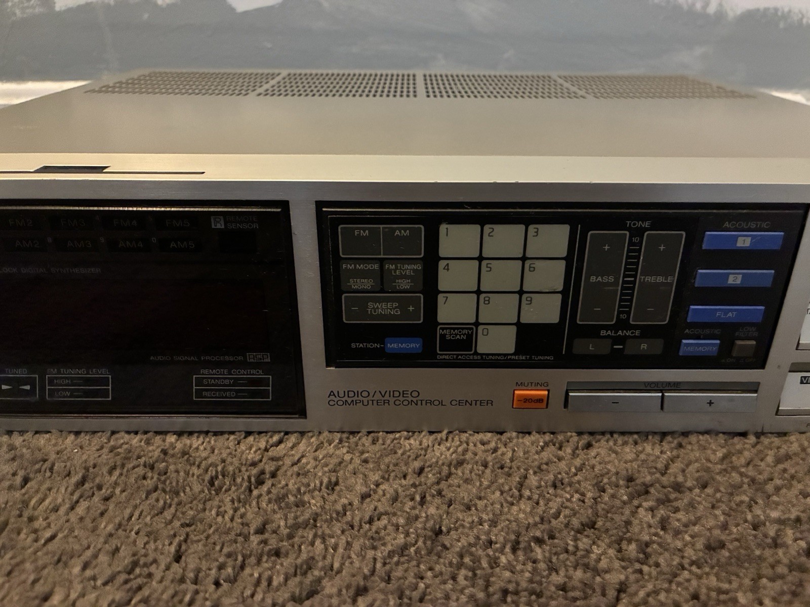 Sony STR-VX750 FM Stereo/FM-AM Receiver AV Computer Control Center Nice