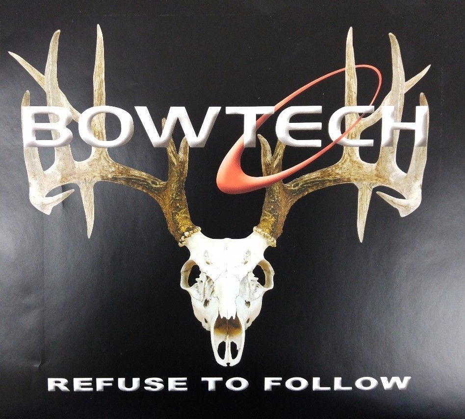 Bowtech skull decal NEW