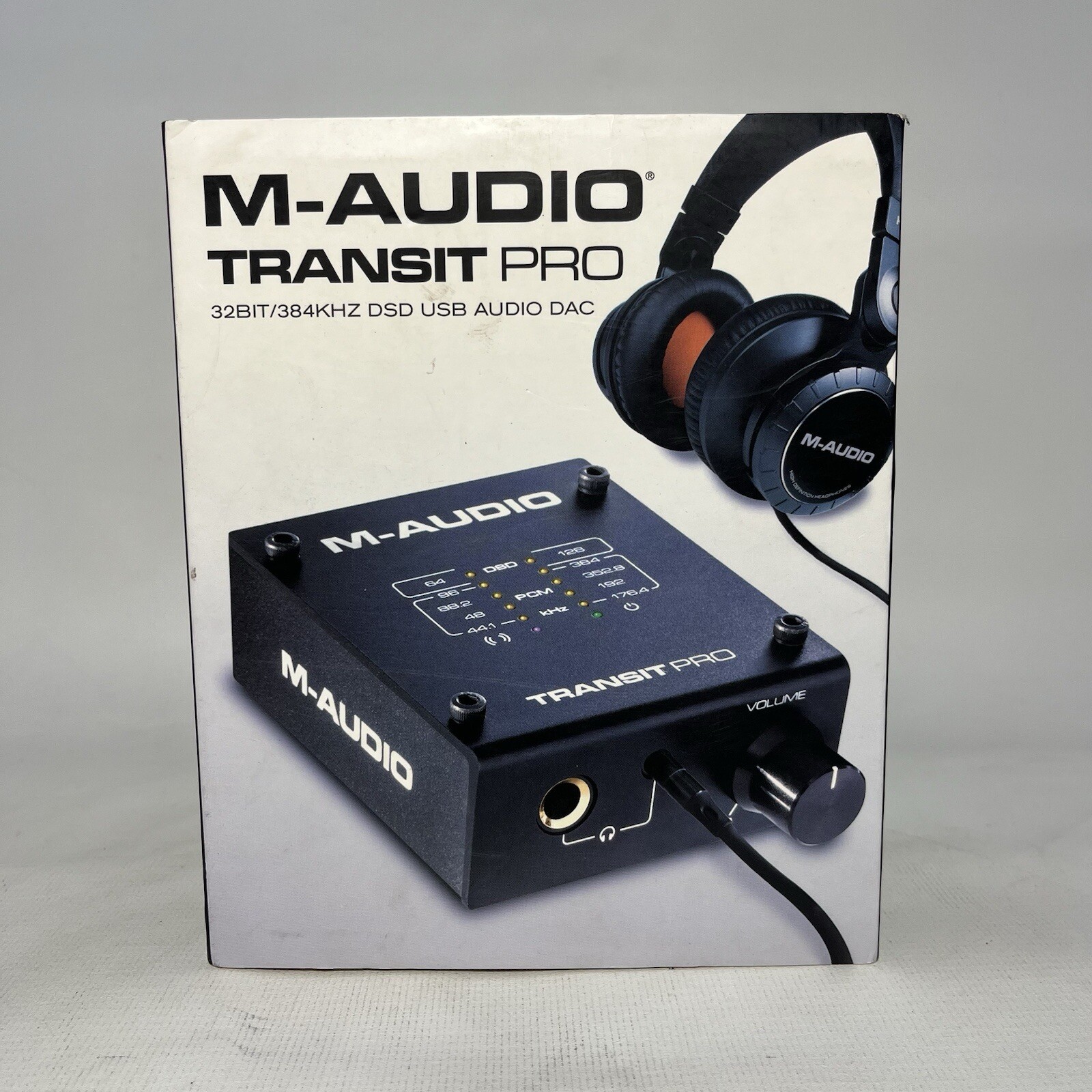 M-Audio Transit Pro 32BIT/384KHZ DSD USB AUDIO DAC New In Open Box