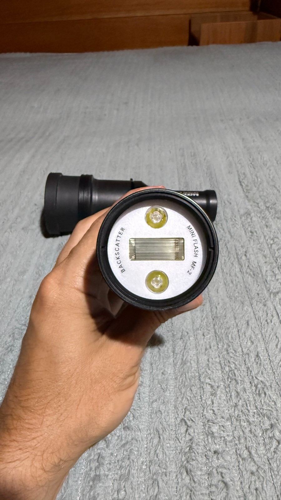 Backscatter Mini Flash 2 w/ Optical Snoot, Fiber Optic Cable, Clamps, Arm & More