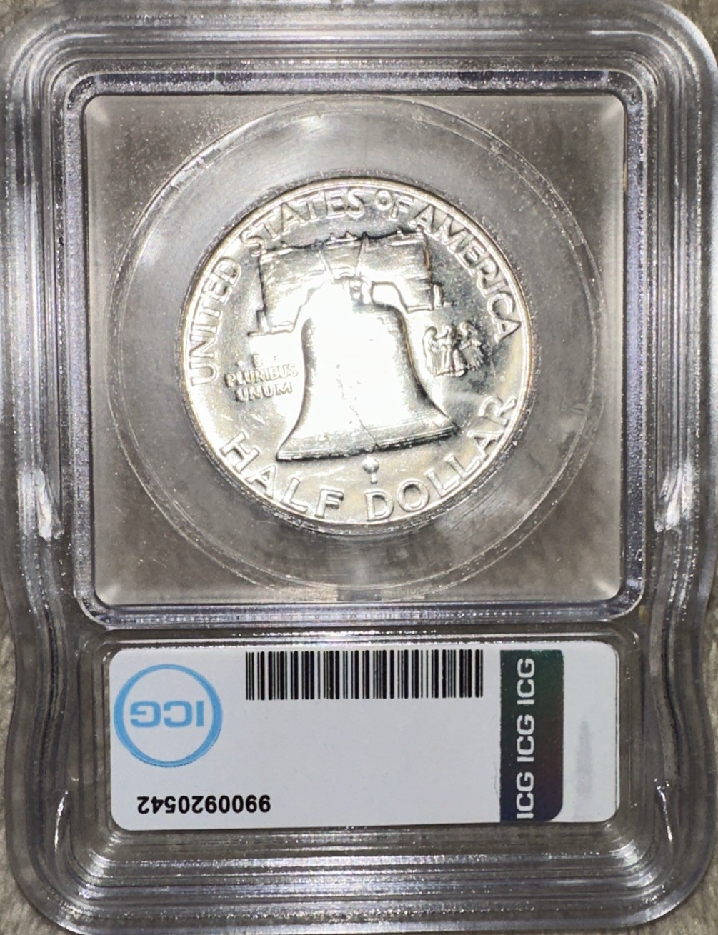 1963 Franklin Half Dollar MS64 FBL ICGp