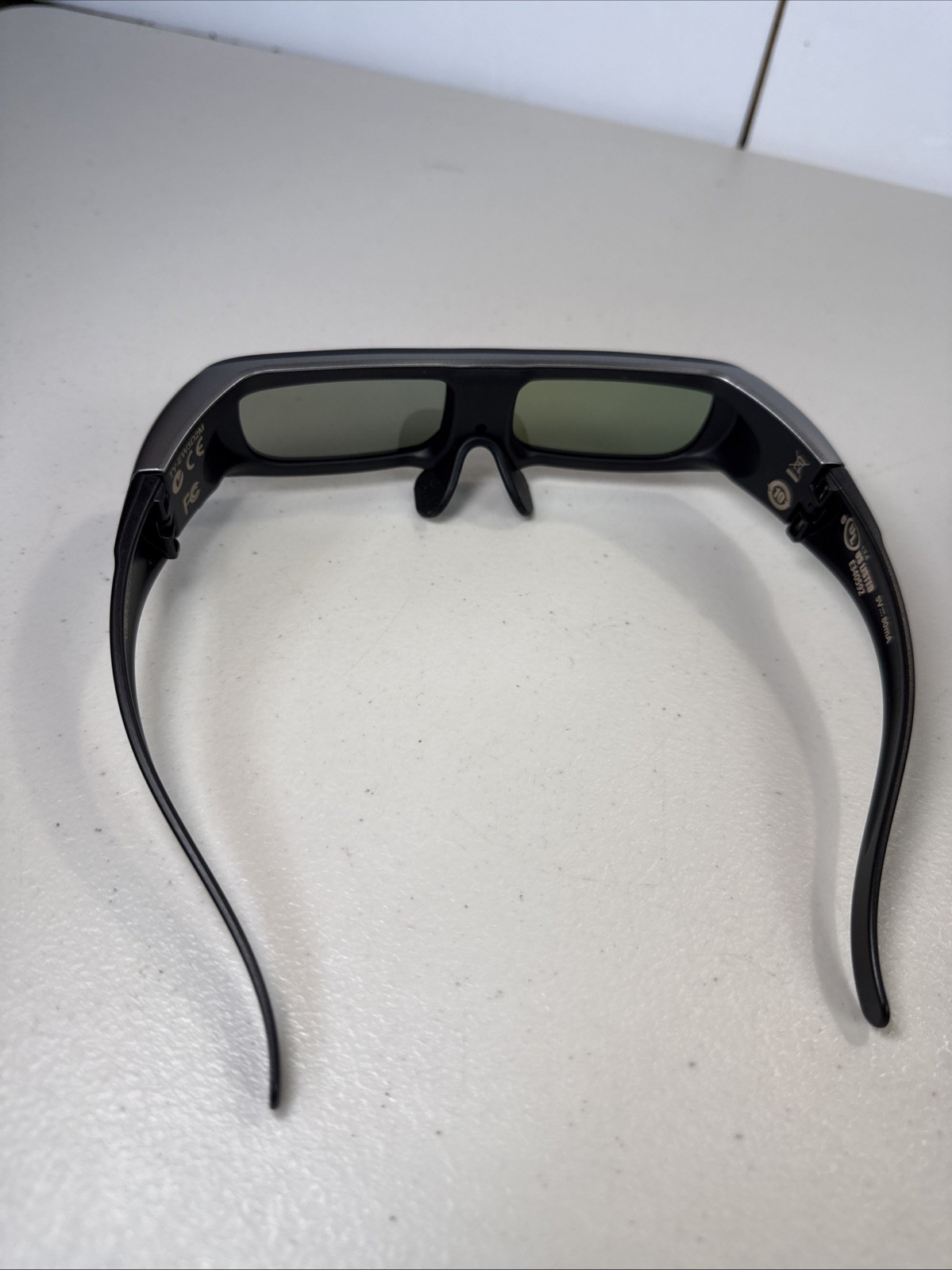 2 Panasonic TY-EW3D2M 3D Active Shutter Glasses UNTESTED/FOR PARTS