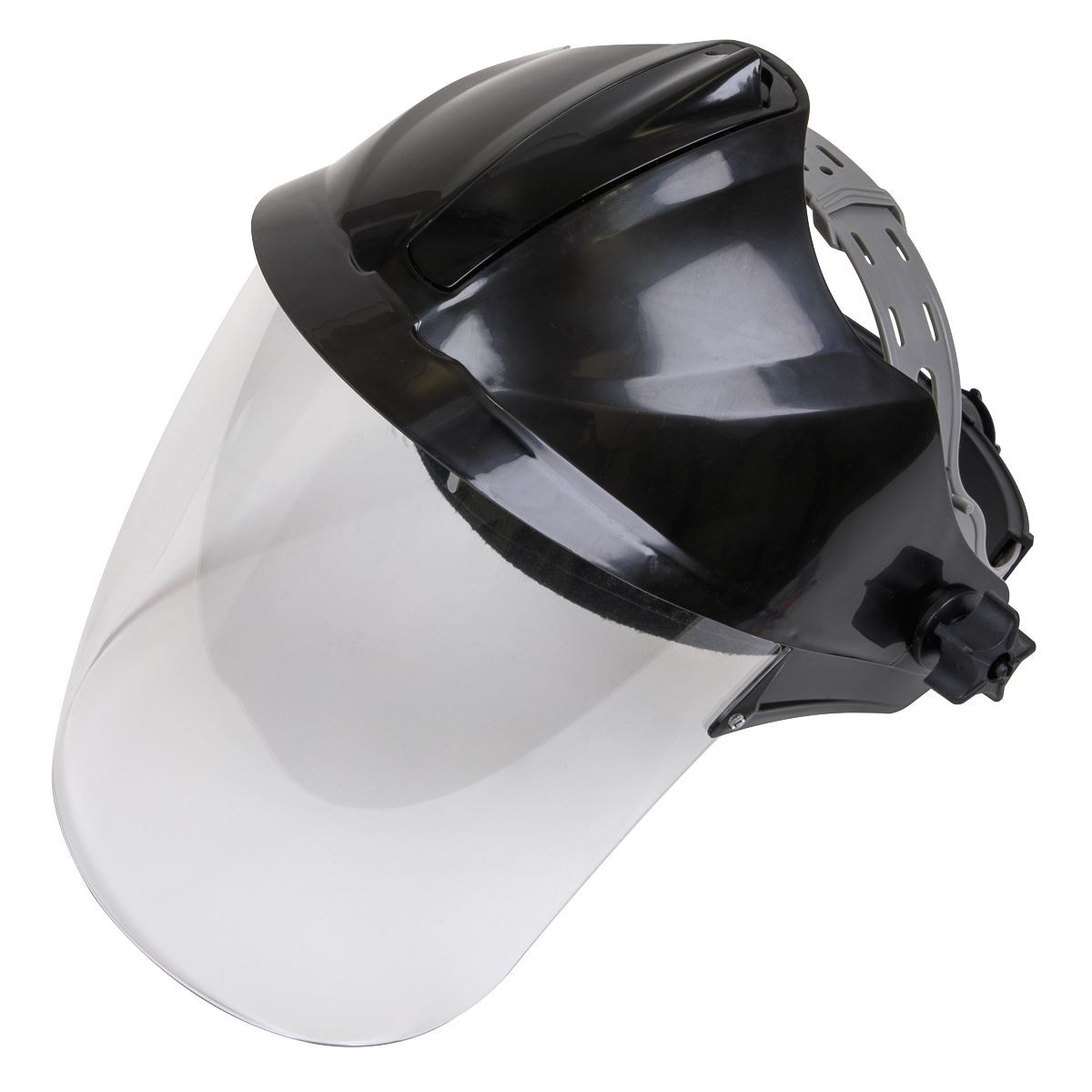 Sealey Deluxe Brow Guard with Aspherical Polycarbonate Full Face Shield SSP78
