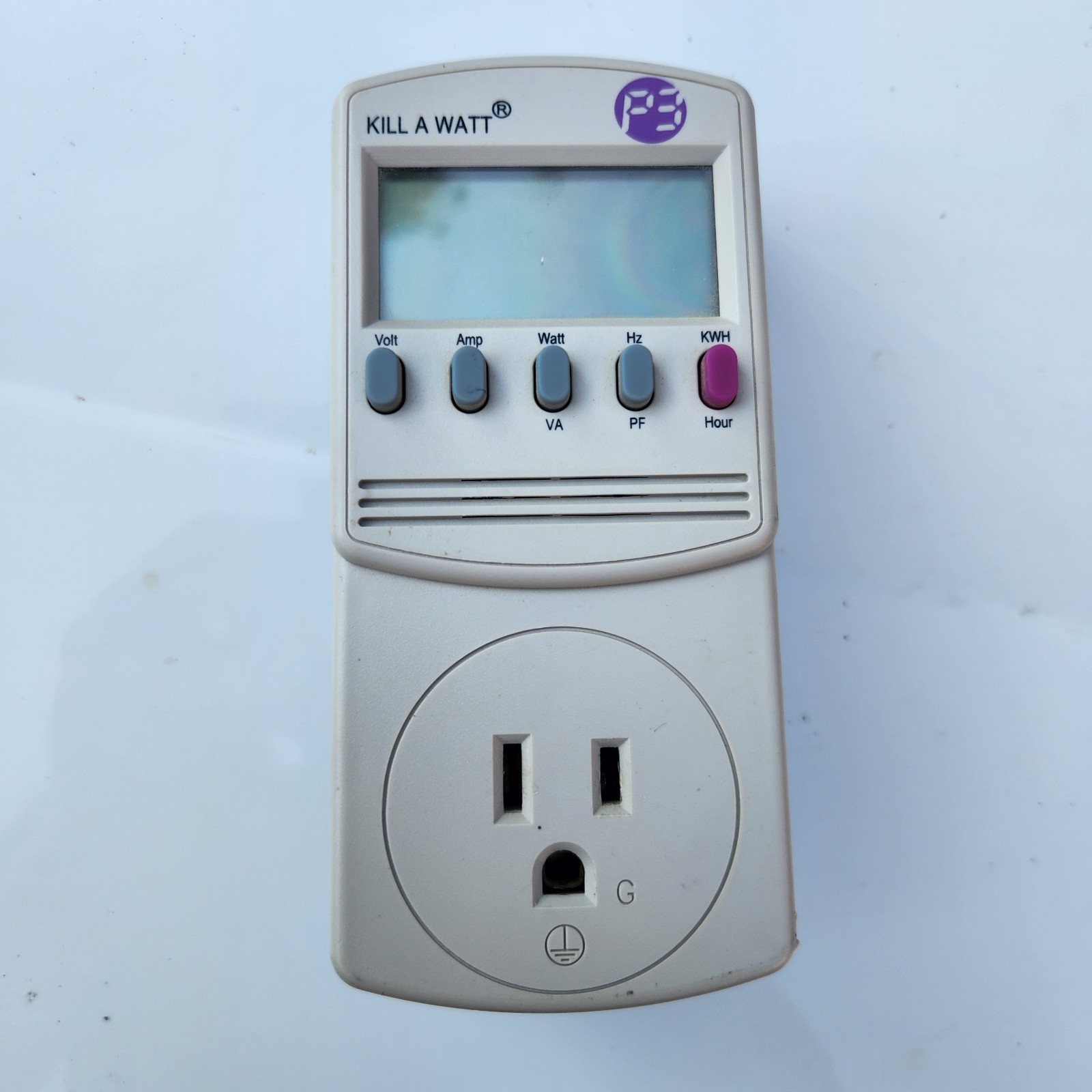Kill A Watt P3 P4400 Electricity Usage Monitor Power Energy Meter - Working