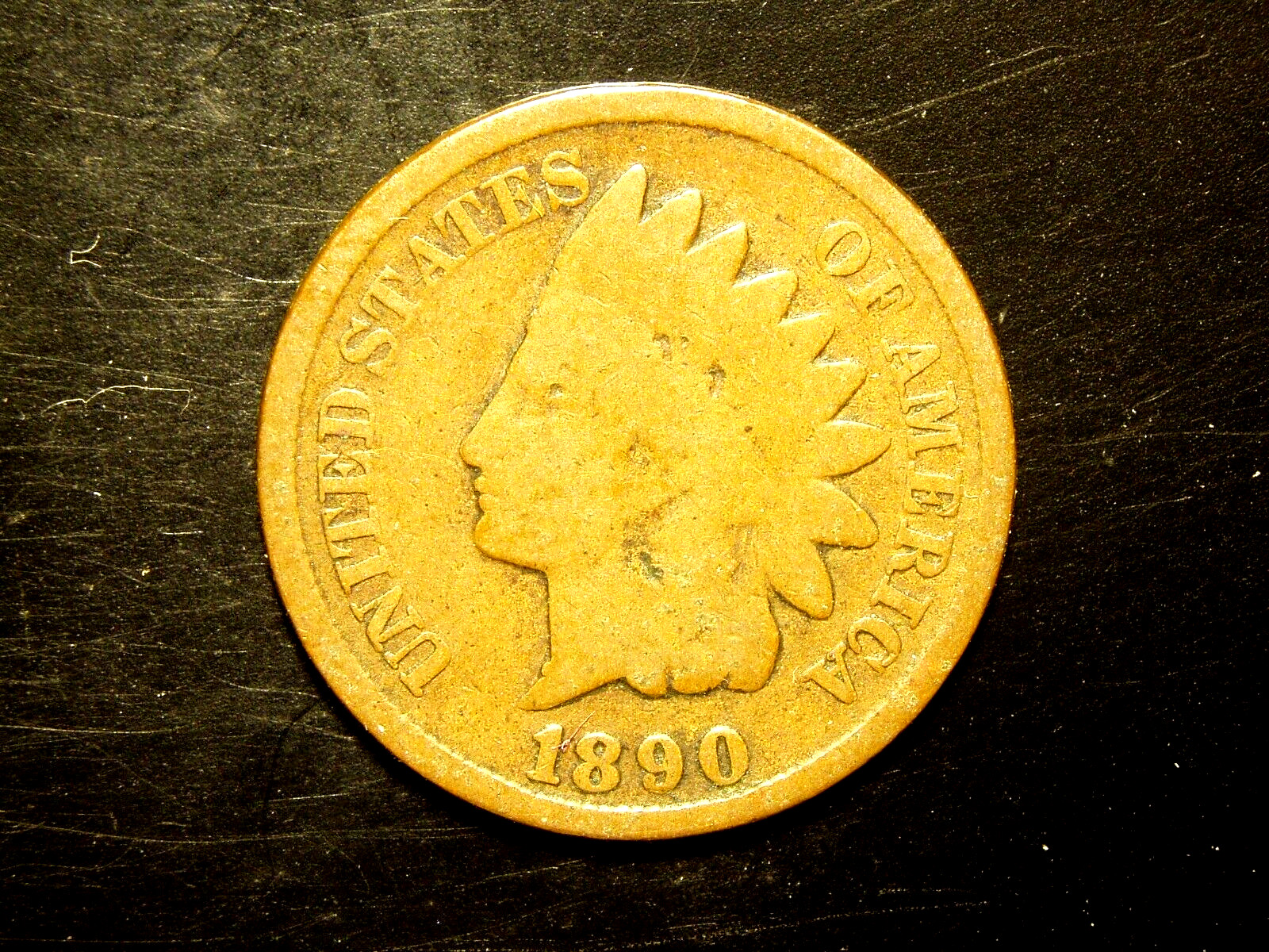 1890   INDIAN HEAD CENT #16