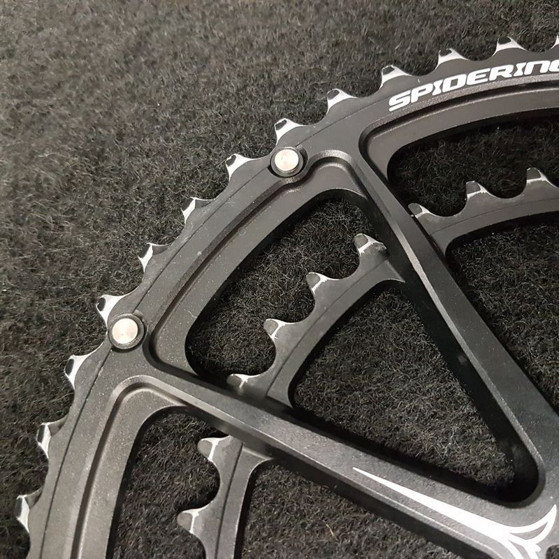 CANNONDALE SPIDERING 53/39D Plates (Ref 1439)