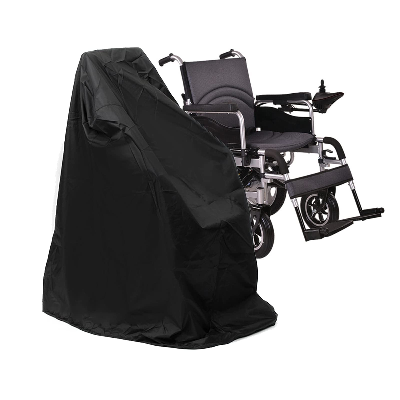 Wheelchair Cover Power Chair Balck Wheel Chair Cover Black Waterproof Dustproof