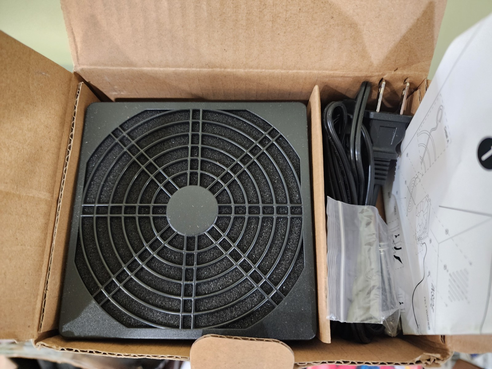 Global Industrial #249189 Computer Cabinet AC Fan Kit