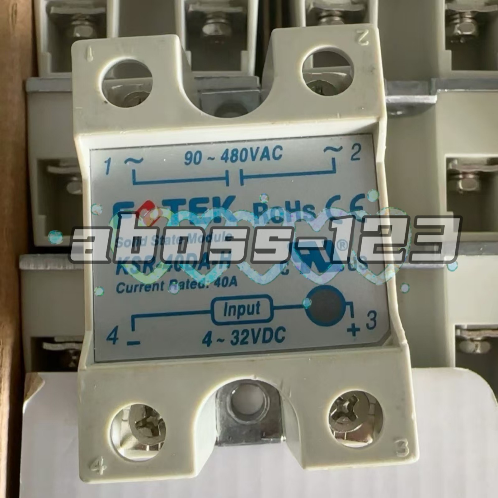 FOTEK KSR-40DA-H solid state relay KSR40DAH#1pcs New In Box