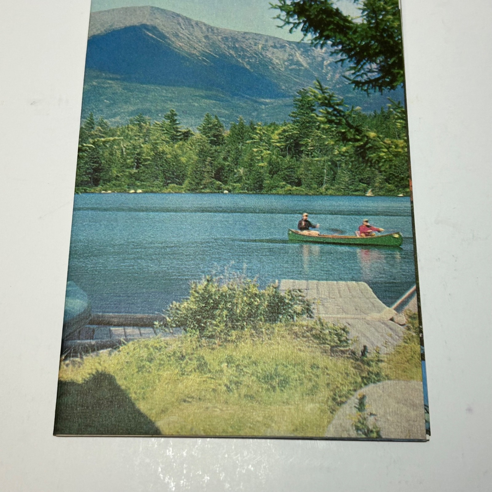 MAINE Complete Vacationland Vintage Illustrated 16-Page Brochure Circa 1950'S