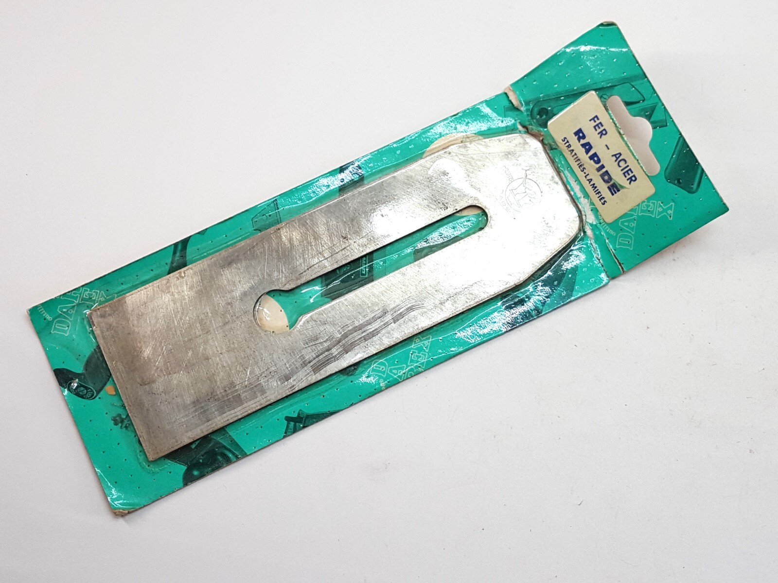 2907 FER - ACIER RAPIDE Iron; 2 3/8" Wide, New Old Stock