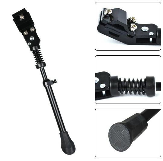 MTB Road Bike Cycling Parking KickStand Adjustable Bicycle Leg Rack Side Support