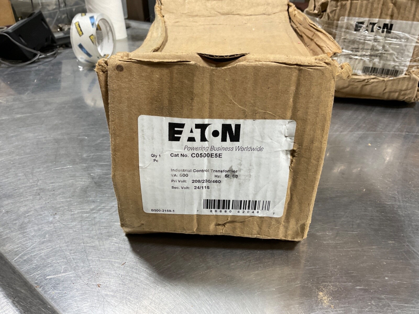 Eaton Cutler Hammer Control Transformer 500VA C0500E5E NEW