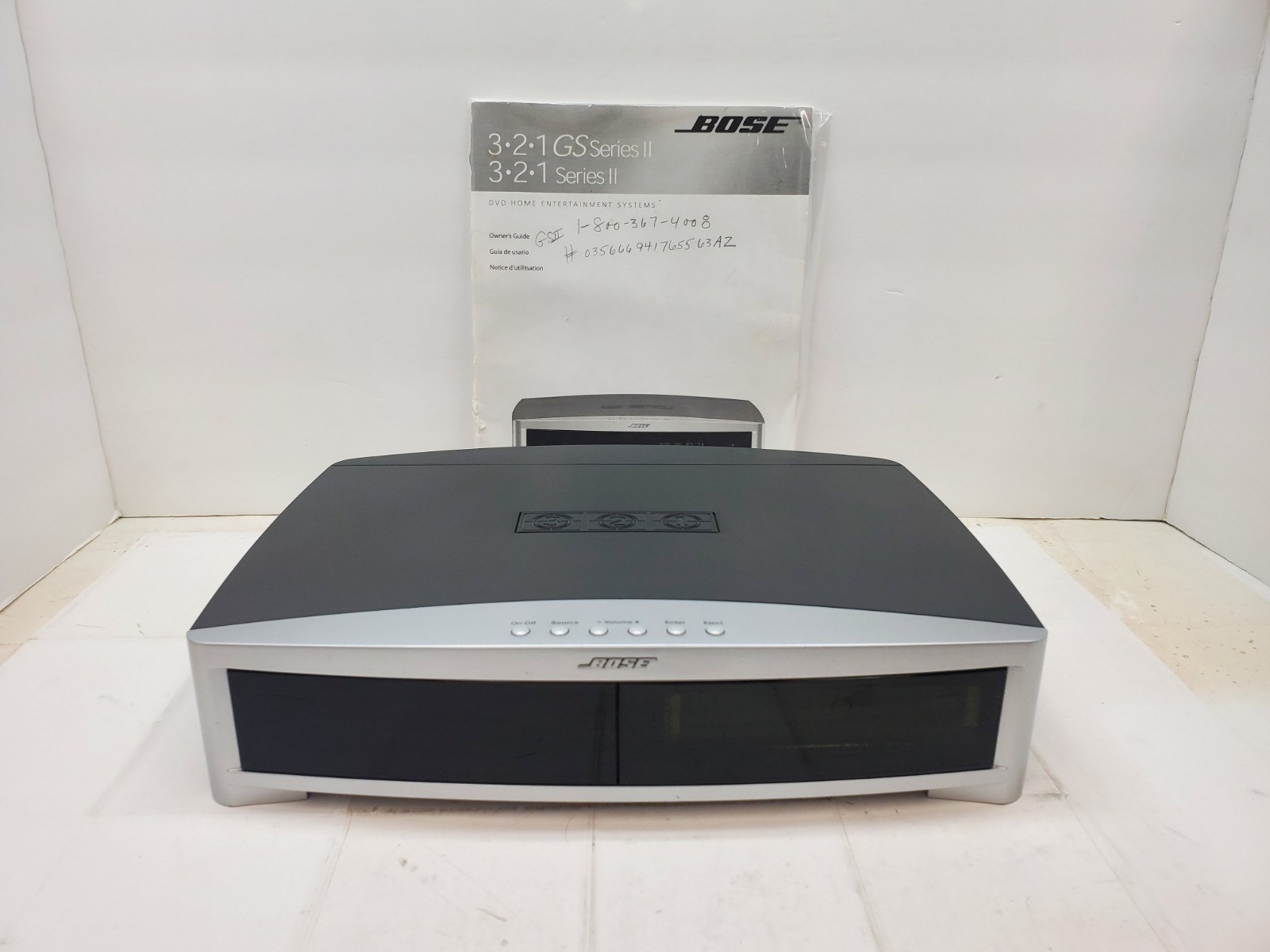 Bose AV 3-2-1 (Series III) HDMI Media Center With Manual Only Tested Working