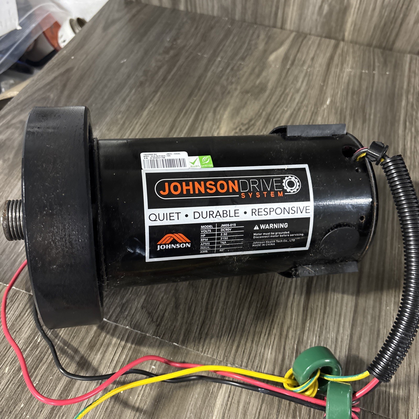 Johnson LIVESTRONG LS10.0T TREADMILL DC DRIVE MOTOR JM05-015 (2.5 HP) #i1