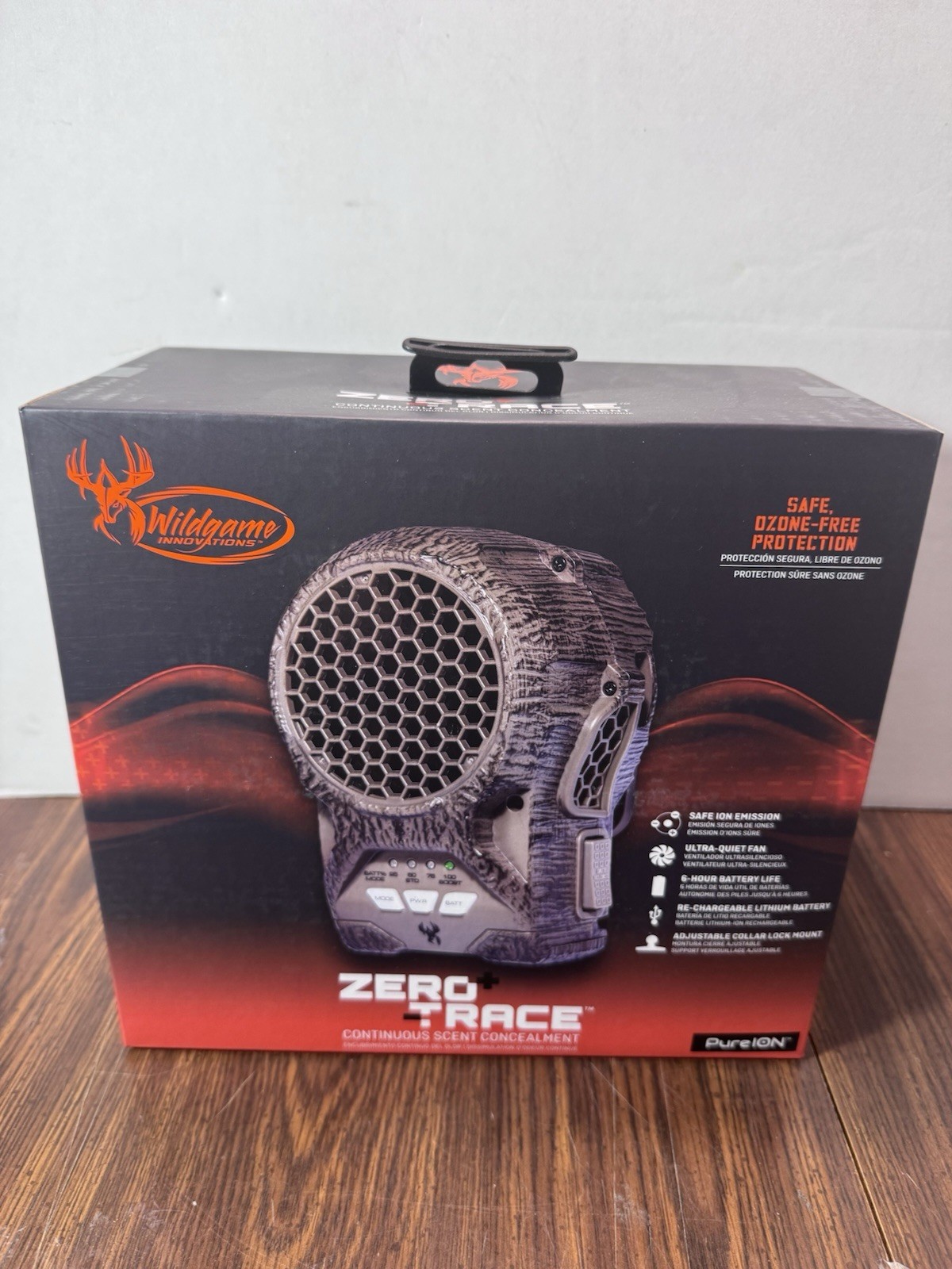 New! WILDGAME INNOVATIONS ZeroTrace PureION Field Generator Scent Concealment