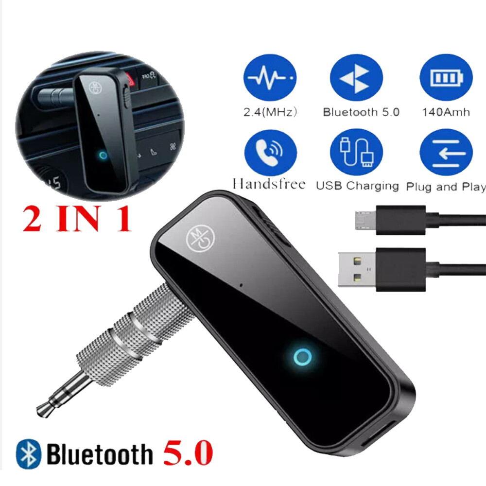 USB Wireless Bluetooth Transmitter Receiver for Car Music Audio Aux Adapter