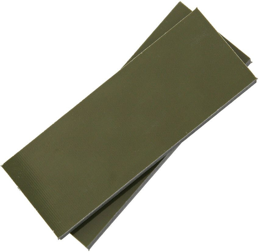 Rough Ryder Handle Slabs RR1645 OD Green G10  Measures 4" x 1.5" x 0.25"