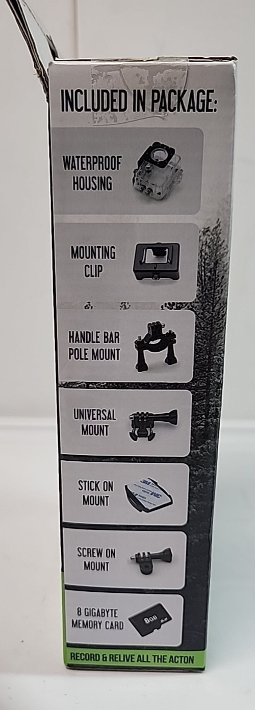 Premieractative Voyager HD Action Camera & Waterproof Case & Complete Action Kit