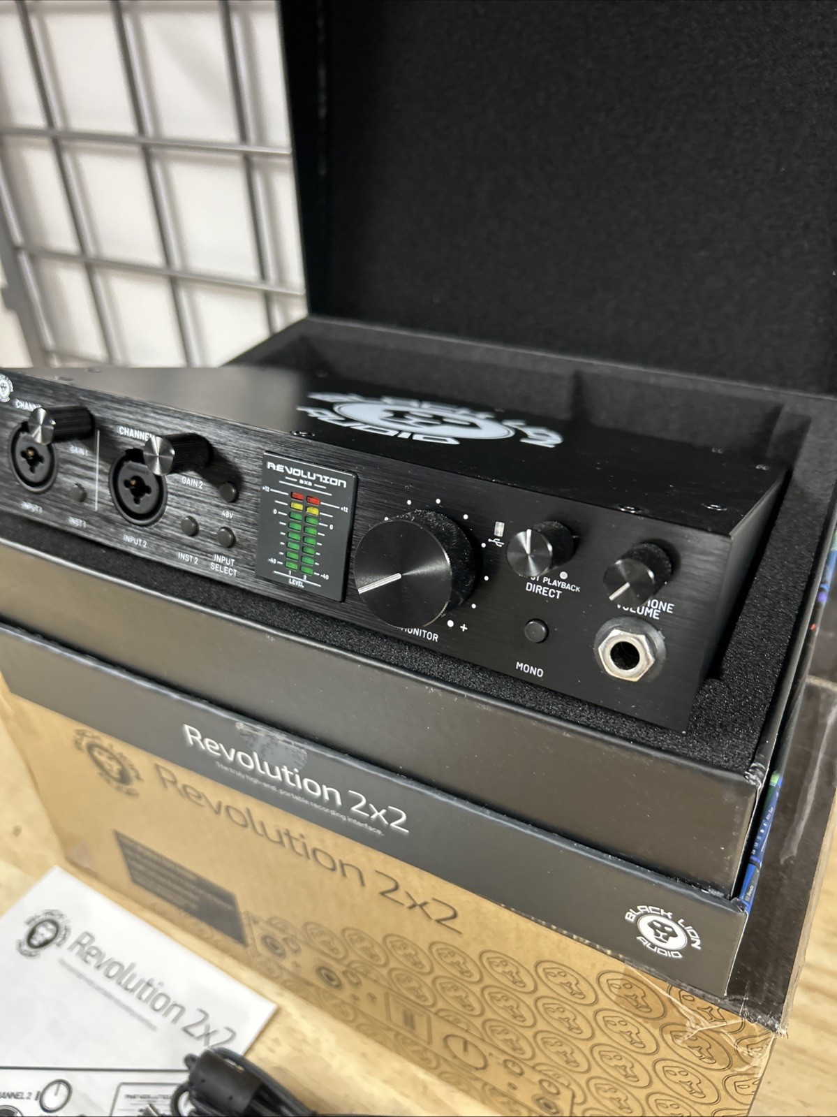Black Lion Revolution 2x2 USB 2 Channel Portable Recording Interface