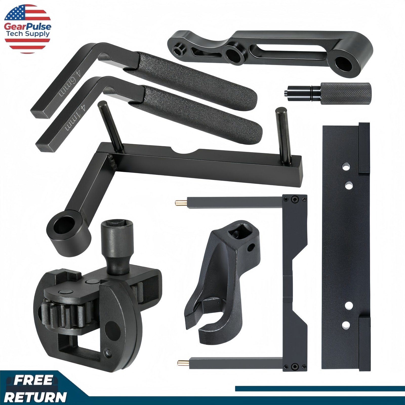 Detroit Diesel DD15 Camshaft Timing Tool TDC Locating Pin Engine Tool Kit 9pcs