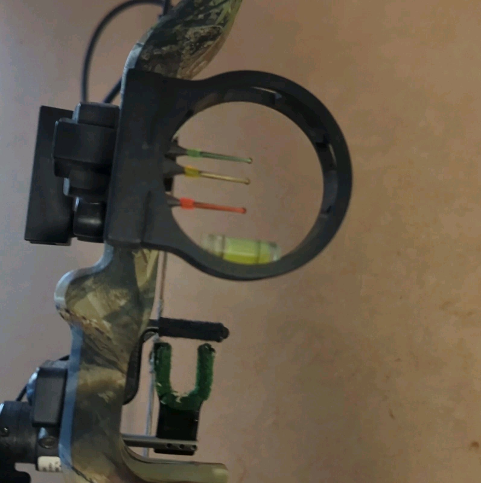 Bear Archery Attitude Compound Bow with Apache Stabilizer Trophy Ridge Sight