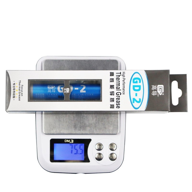 GD-2 Thermal Grease Processor 30g 7.5 W/M-k Thermal Paste Compound Silicone