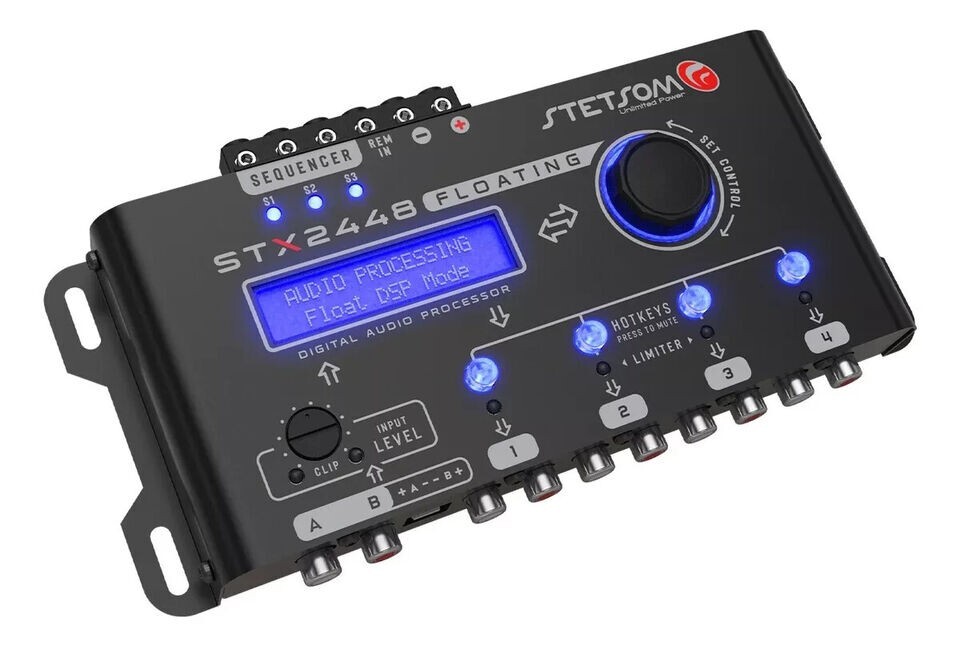 New Stetsom Stx2448 Floating Digital Crossover Processor