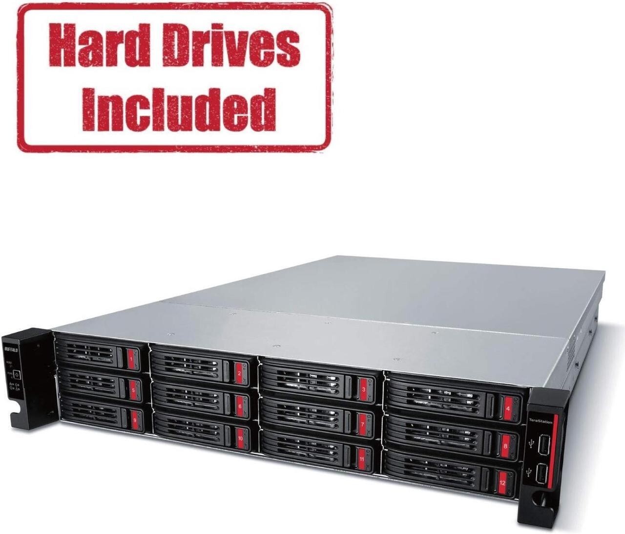 Buffalo 32TB (4x8TB) TeraStation Rackmount  NAS Model TS51220RH3204