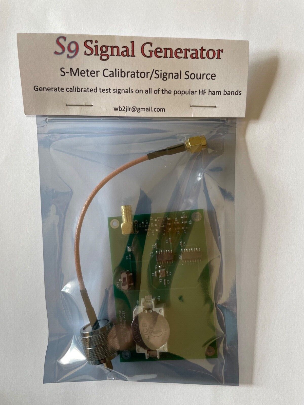 Calibrated S9 RF Signal Generator - Portable & Battery Powered