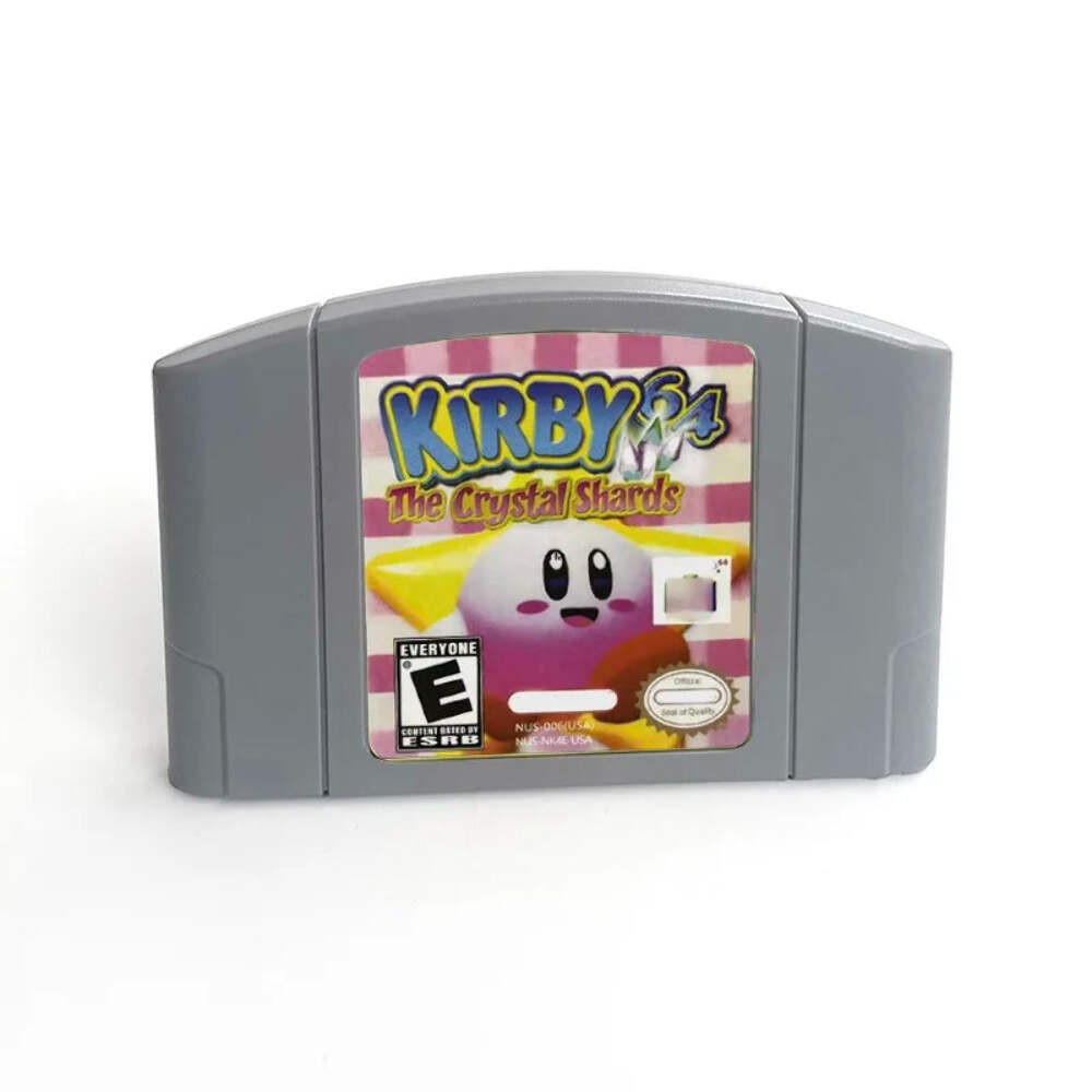 Kirby 64 The Crystal Shards N64 Game Cartridge USA Version – English NTSC-U Retr