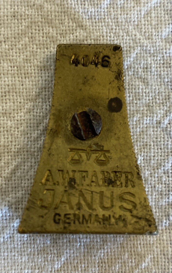 Vintage A.W. Faber Janus Germany 4046 Pencil Sharpener